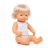 Baby Doll Caucasian Girl 38cm - Koko-Kamel.com